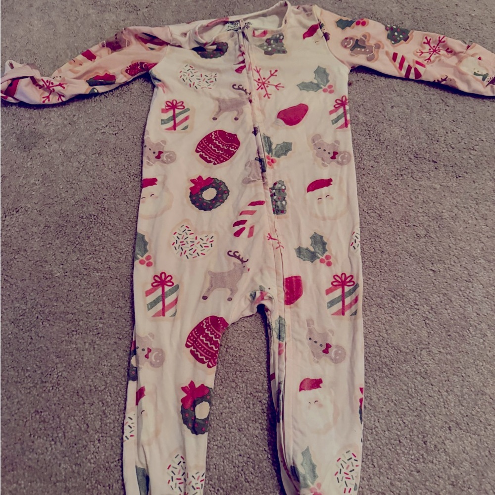Caden lane pink Christmas pajama
